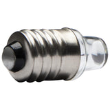 2Pk - Satco 0.56w TL-3 miniature W2.1x9.5d Miniature Screw base 2.25v Clear Bulb_1