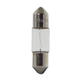 Satco 3w 6430 T2.75 miniature SV7-8 Festoon base 24v Clear Bulb