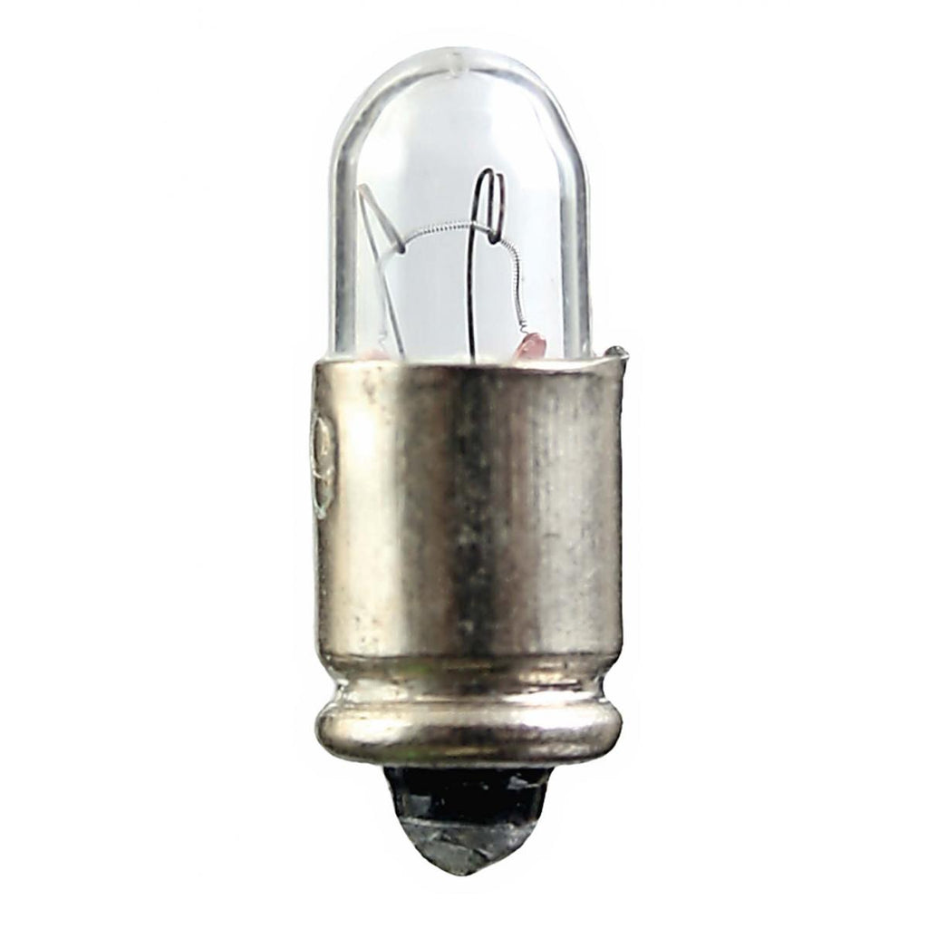 Satco 1.12w T1.75 Miniature S5.7s Midget Grooved base 28v Clear Bulb