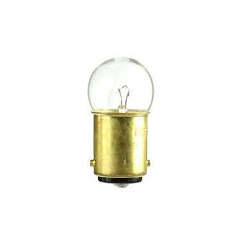 Satco 4.41w G6 miniature BA15d Bayonet Double Contact Base 7v Clear Bulb