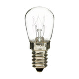 Satco 15w Pygmy Incandescent 100Lm E14 European base 120v Clear Bulb