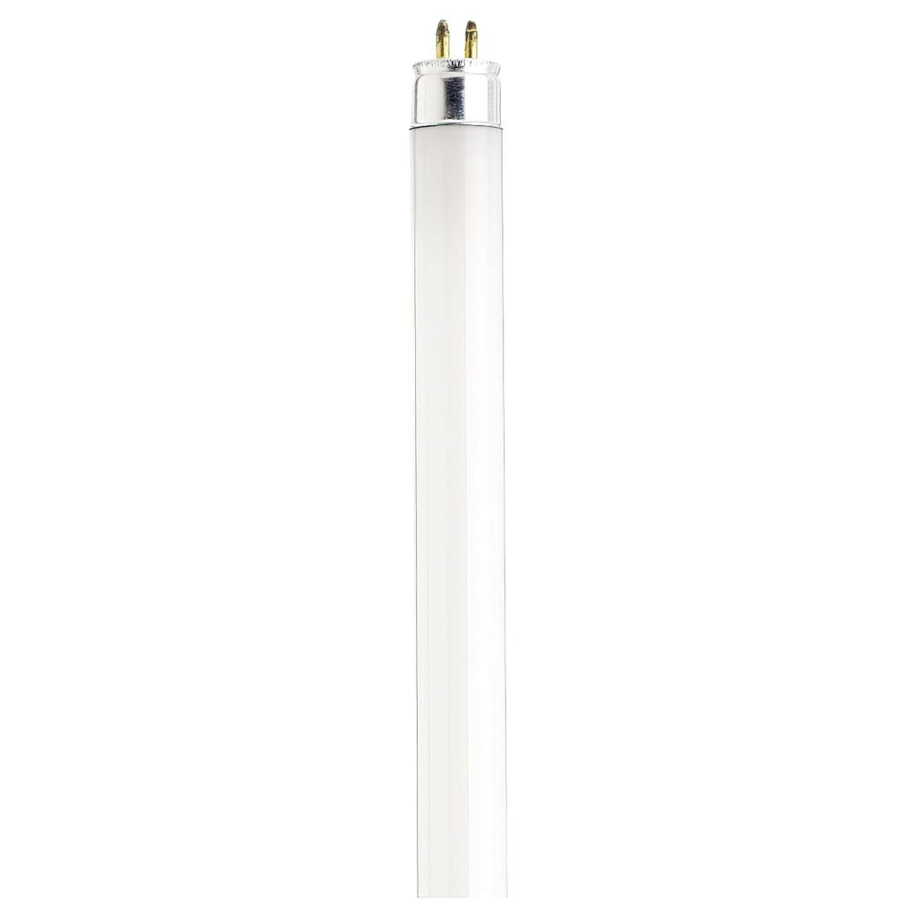 Satco 12-in 8w T5 Preheat Fluorescent 3500K G5 Miniature Bi Pin base Linear Bulb