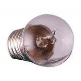 Satco 8w G3.5 Miniature E10 Miniature Screw Base 12v Clear Bulb - BulbAmerica