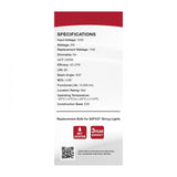 2Pk - Satco 2w ST19 LED Replacement String Light E26 Base 2200K 120v Clear Bulb_1