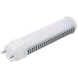 Satco 8w LED PL GU24 Bi Pin Base CCT Tunable 120-277v Frosted Bulb -18w equiv - BulbAmerica