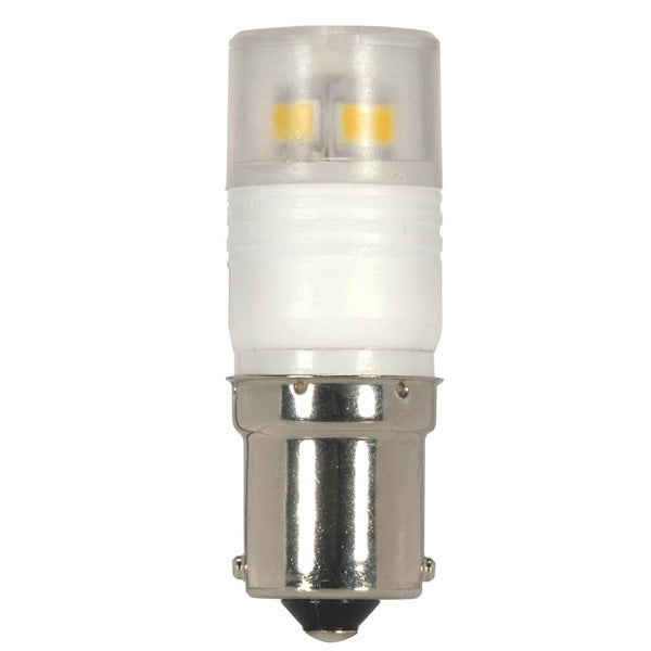 Satco S9223 2.3 Watt 5000K T3 Replacement BA15s Base LED Light Bulb