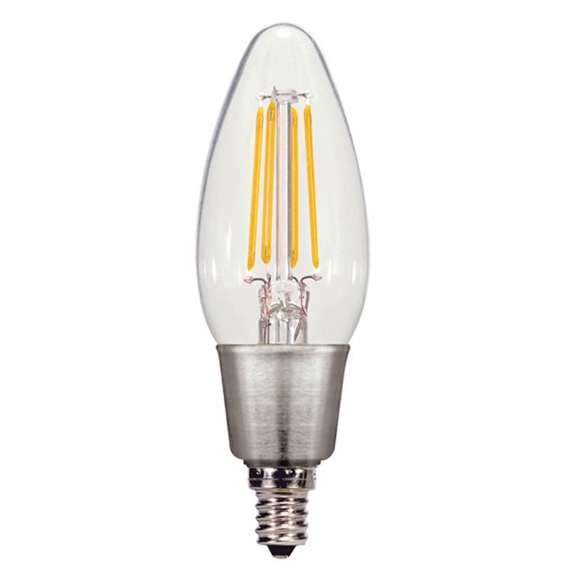 Antique Filament LED 4.5 Watt 2700K C11 Candelabra Bulb - 40w equiv.