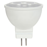 Satco 3w LED MR11 Soft White 3000k GU4 FL25 Light bulb - 20w Equivalent