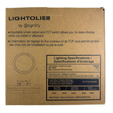 Lightolier 9-in UNV Round LED Surface Mount Downlight Lumen & 5CCT Selectable_6