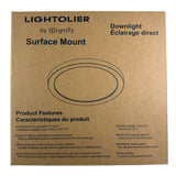 Lightolier 9-in UNV Round LED Surface Mount Downlight Lumen & 5CCT Selectable_5
