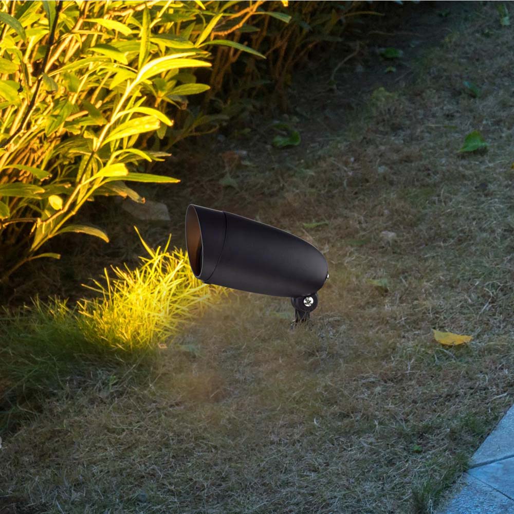 thumbnail interactive-video image 1 of Nuvo Lighting SF76/646 PAR20 Landscape Flood Light - Dark Bronze, Modern Outdoor Fixture 1 of 11