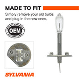 SYLVANIA H1 64150 / 64155 Basic Halogen Headlight Bulb, 1 Pack - BulbAmerica