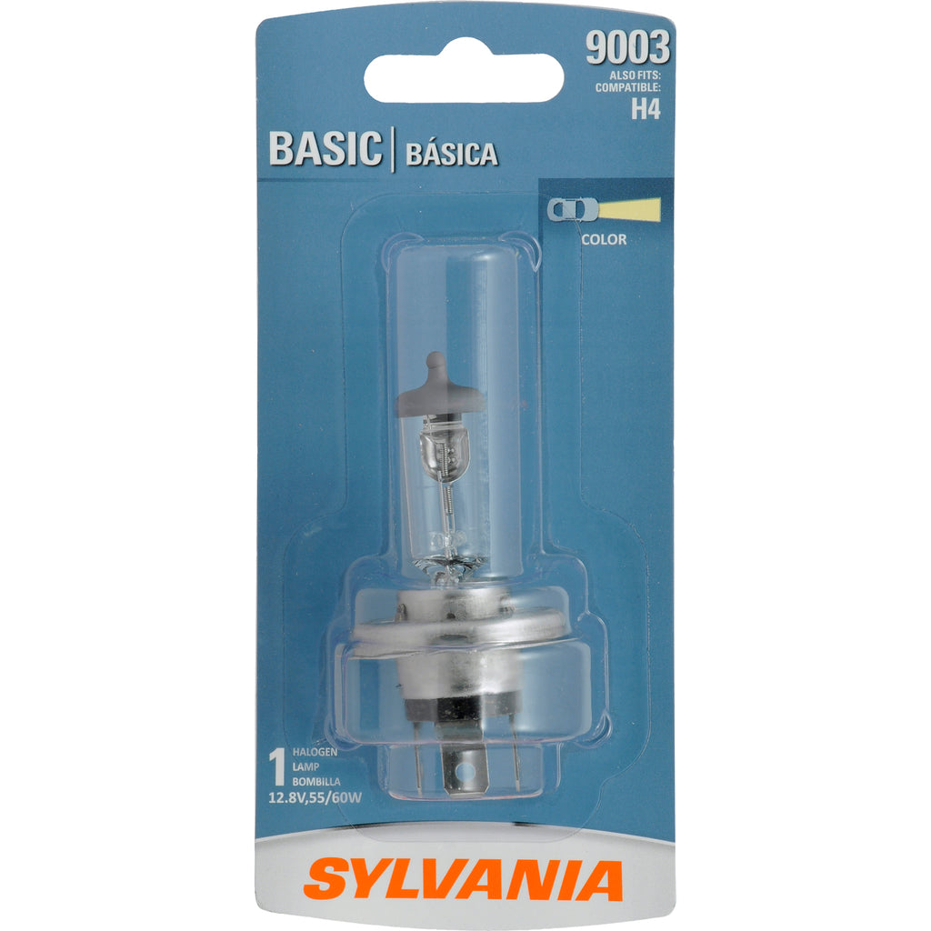 SYLVANIA 9003 (also fits H4) Basic Halogen Headlight Bulb - 1 Pack