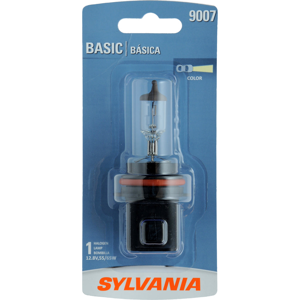 Sylvania 9007 65w 12.8v Basic Halogen Headlight Automotive Light Bulb