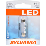 Sylvania 6411 41mm Festoon Cool White 12.8v LED Automotive Light Bulb