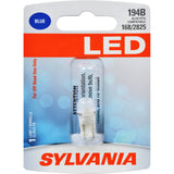 SYLVANIA 194 T10 W5W Blue LED Automotive Bulb