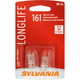 2-PK SYLVANIA 161 Long Life Automotive Light Bulb