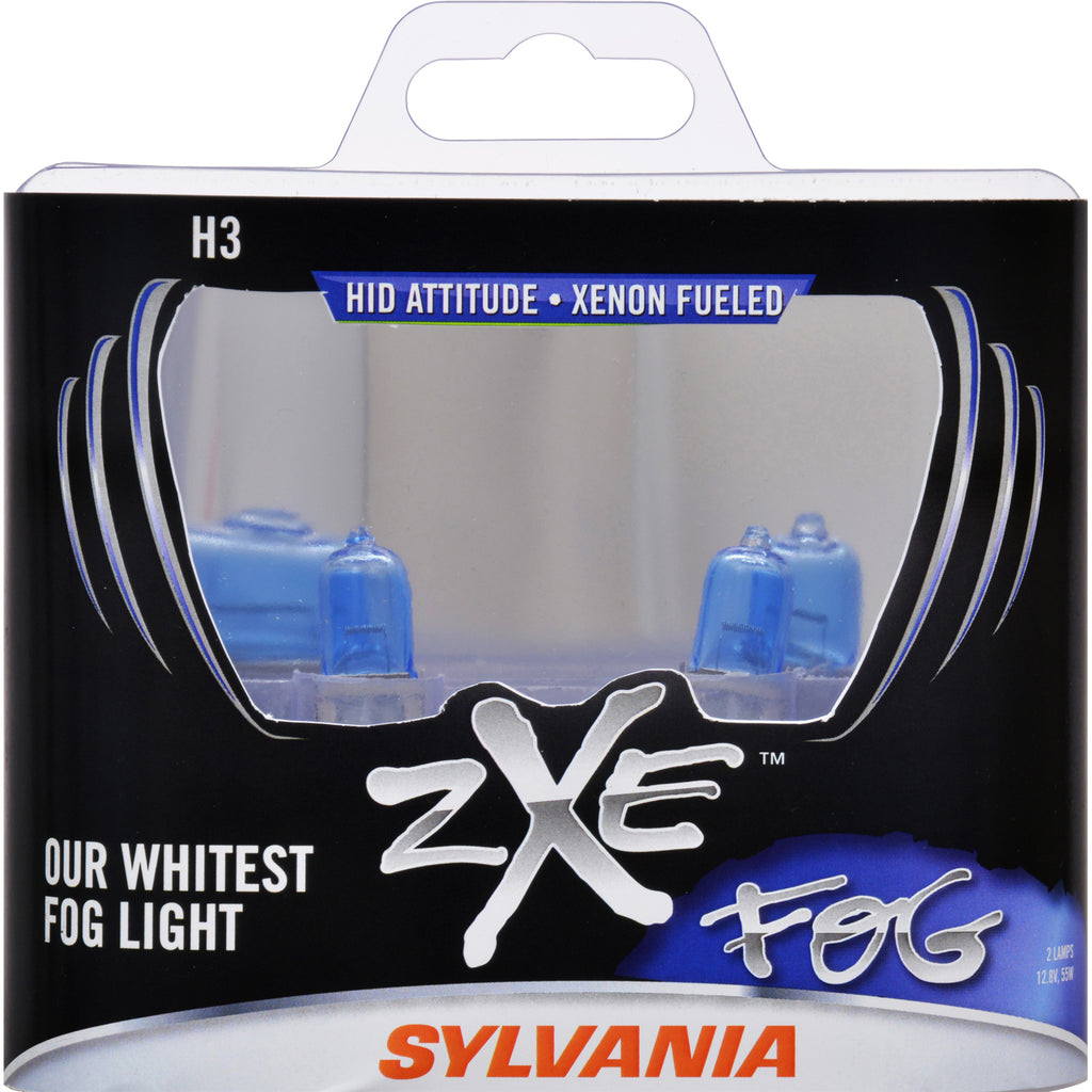 2-PK SYLVANIA H3 zXe High Performance Halogen Fog Light Bulb