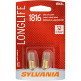 2-PK SYLVANIA 1816 Long Life Automotive Light Bulb