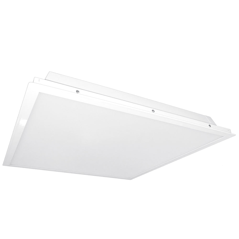 NICOR 2x2 ft. LED Multi-Volt Lay-In Ceiling Troffer in White, 4000K
