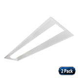 2Pk - Nicor TACS2 Series Selectable 1x4 Architectural LED Troffer