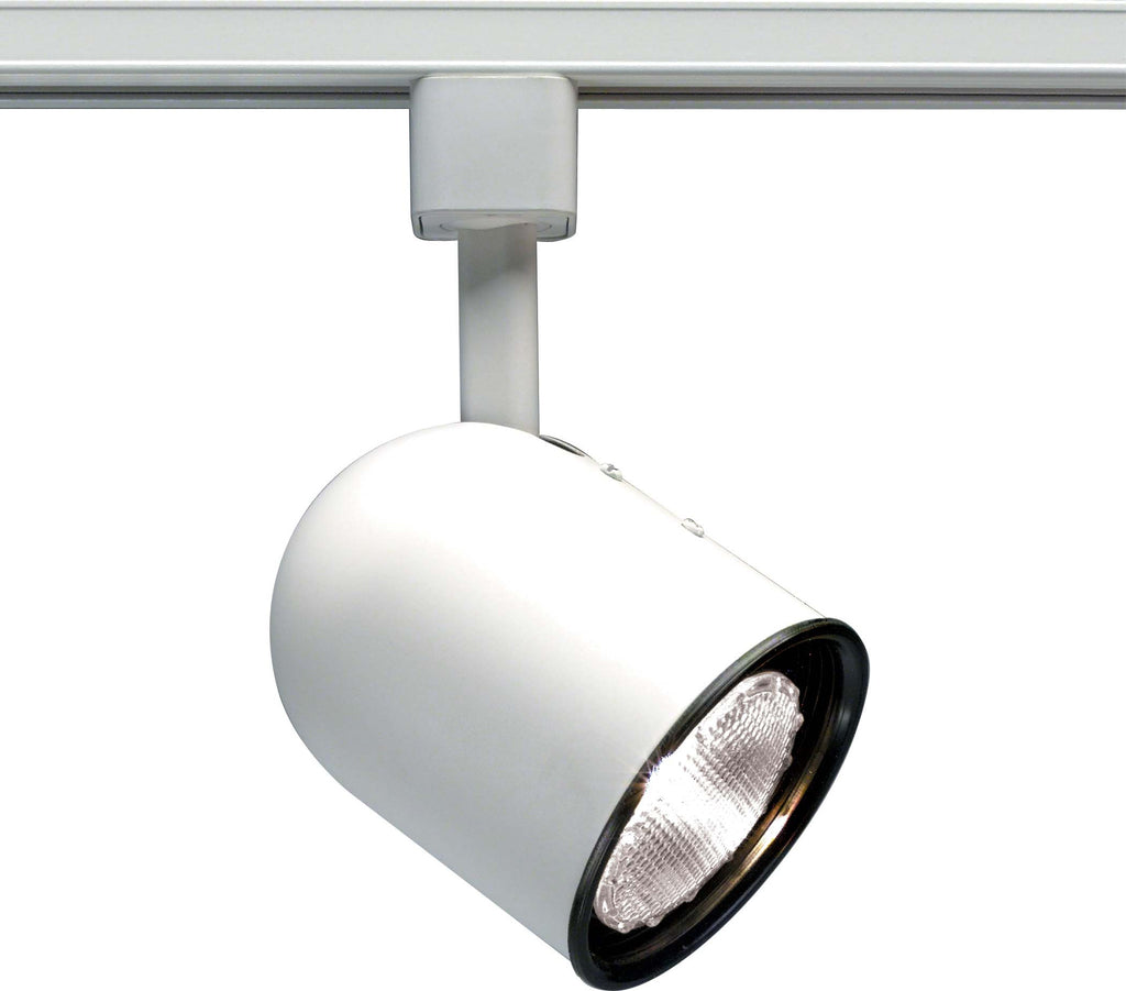 Nuvo TH218 White 1 Light - PAR30 - Track Head - Short Bullet Cylinder