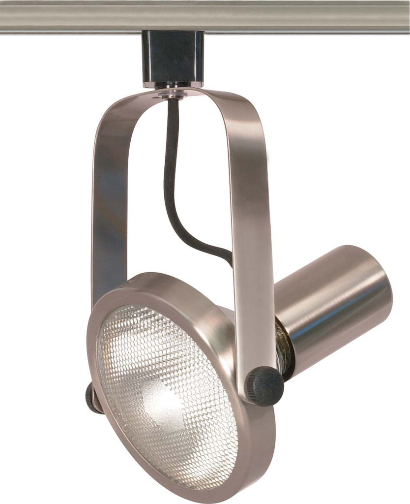 Nuvo TH302 Brushed Nickel 1 Light - PAR38 - Track Head - Gimbal Ring ...