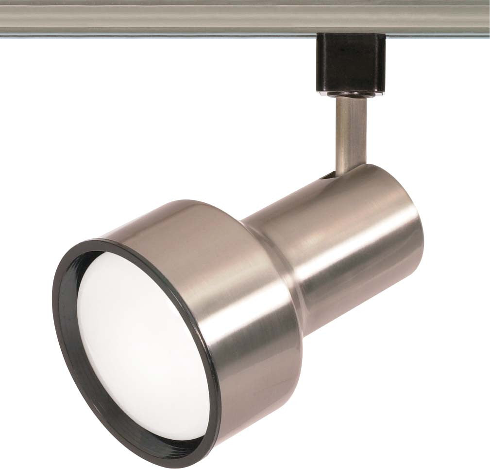 Nuvo TH304 Brushed Nickel 1 Light - R30 - Track Head - Step Cylinder