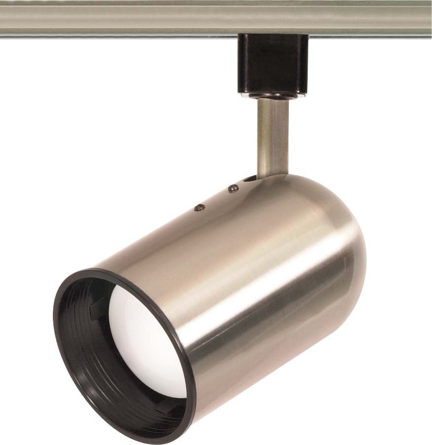 Nuvo TH305 Brushed Nickel 1 Light - R20 - Track Head - Bullet Cylinder