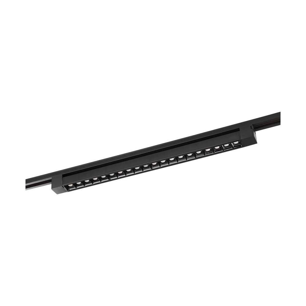 LED 2FT Track Light Bar Black Finish 30 deg. Beam Angle 120v