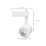 Satco 12W LED Track Head Round White Finish_7