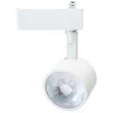 Satco 12W LED Track Head Round White Finish