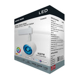 Satco 12W LED Track Head Round White Finish_5