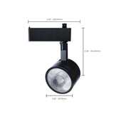Satco 12W LED Track Head Round Black Finish_7