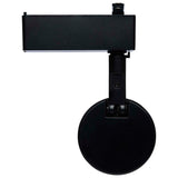 Satco 12W LED Track Head Round Black Finish - BulbAmerica