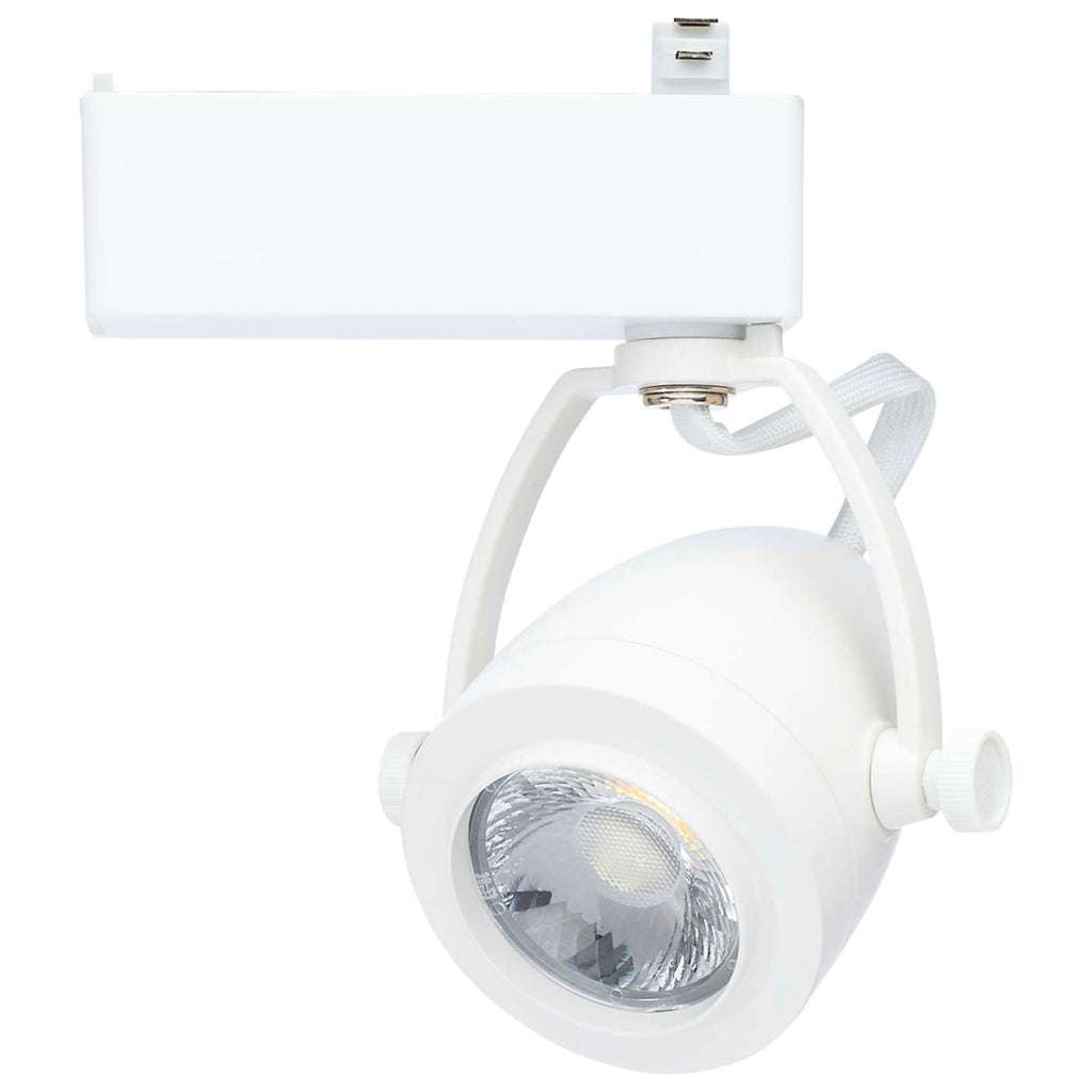 Satco 12W LED Track Head Pinch Back White Finish