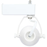 Satco 12W LED Track Head Pinch Back White Finish - BulbAmerica