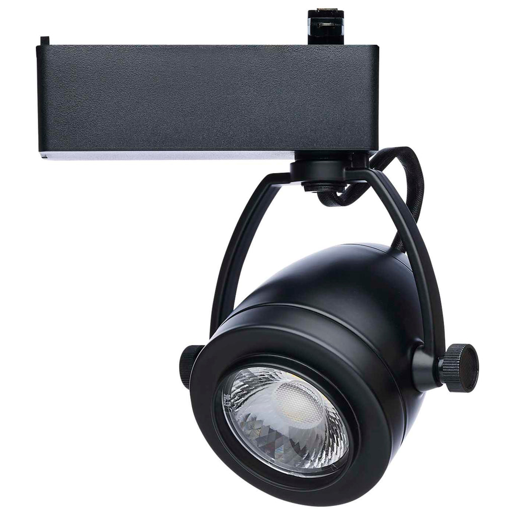 Satco 12W LED Track Head Pinch Back Black Finish
