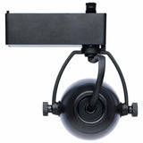 Satco 12W LED Track Head Pinch Back Black Finish - BulbAmerica