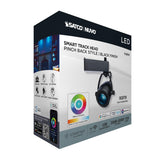 Satco 12W LED Track Head Pinch Back Black Finish_6