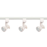Nuvo TK355 White 3 Light - MR16 - Gimbal Ring Track Kit - Line Voltage