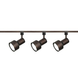 Nuvo TK361 Russet Bronze 3 Light - R30 - Step Cylinder Track Kit