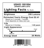 USHIO 20w 24v MR11 SP12 FG halogen lamp_6