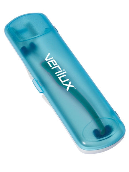Verilux Portable Toothbrush Sanitizer with CleanWave Sanitizing Technology