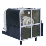 Mitsubishi XD600U Projector Housing with Genuine Original OEM Bulb_1