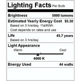 Philips 48-in 44w LED Vapor Tight Strip 5000 Lumens 4000K 120-347V Dimmable_1