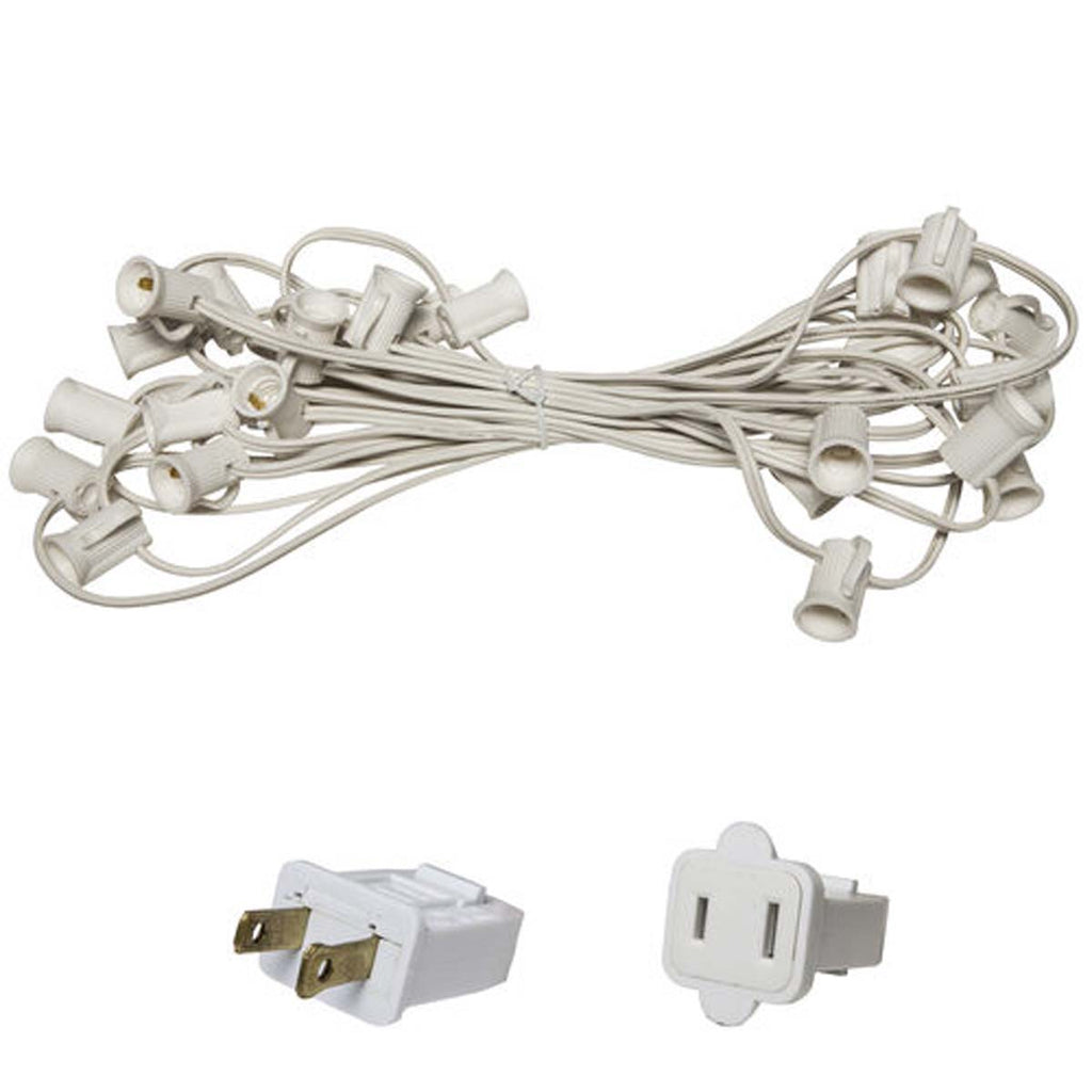 C7 Light Stringer, 25 Ft. Length, 15" Spacing, 5 Amp SPT1