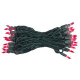 50 Pink Mini Lights 6" Spacing_3