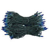 100 Blue Mini Lights 6" Spacing_3