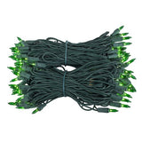 100 Green Mini Lights 6" Spacing_3